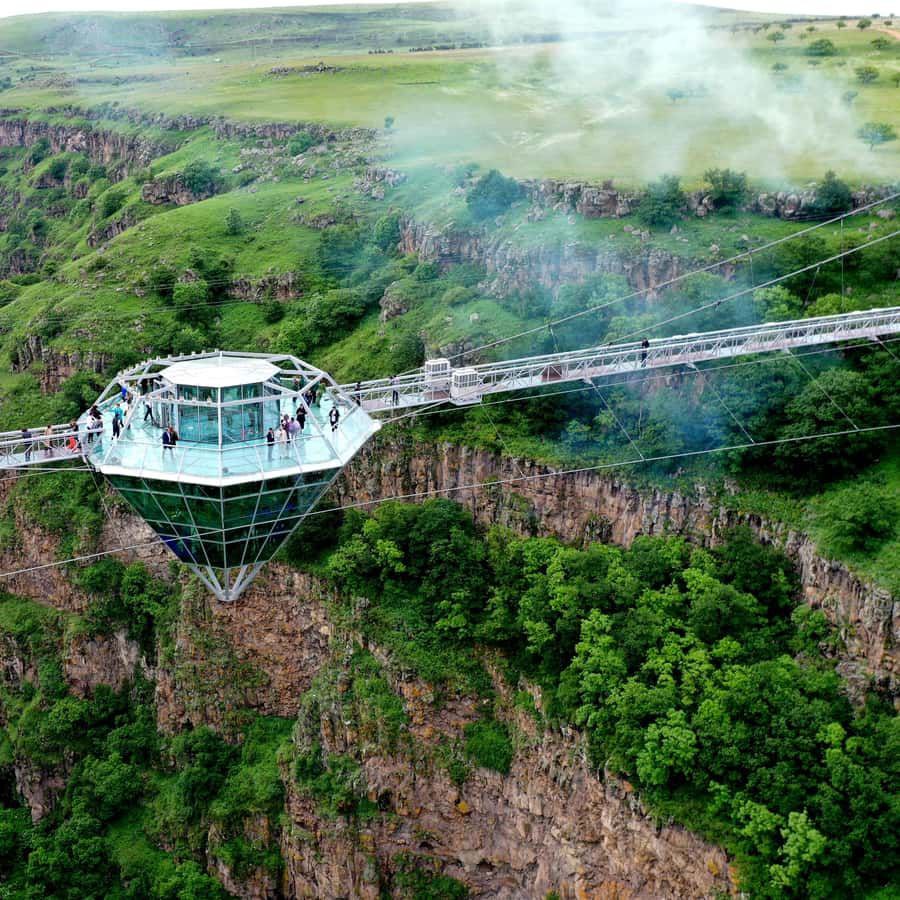 Dashbashi Canyon - Glass Bridge Adventure